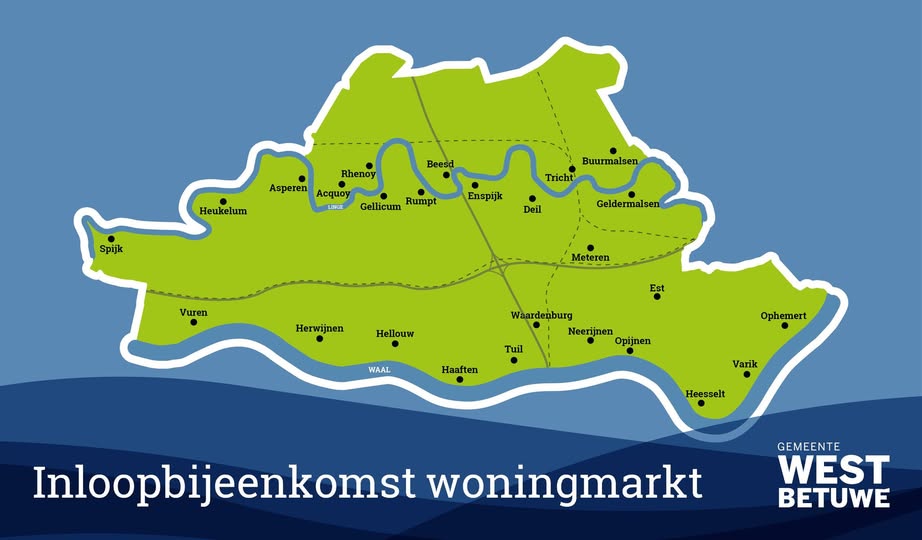 Denk op 1 juli mee over de toekomst van de woningmarkt in West Betuwe